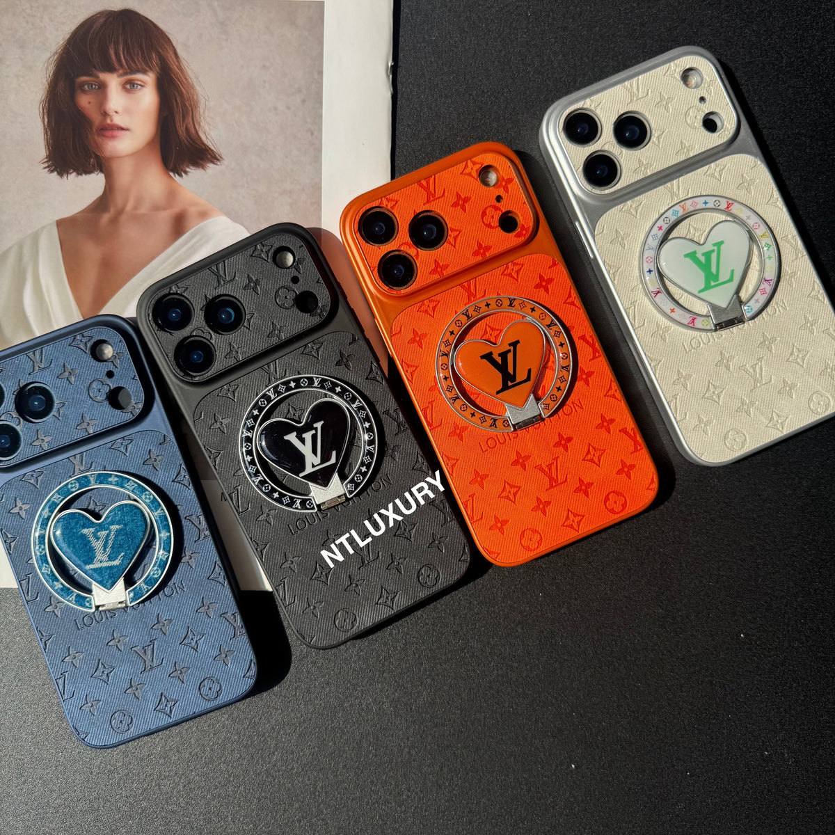 Orange Juice Denim Love Handyhülle mit neuem Magsafe Halter