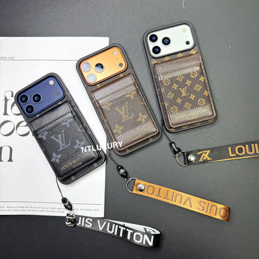 Traditional Love Phone Case with Mirror Back-Purse