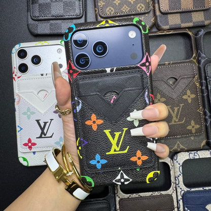 Traditional Love Magsafe Phone Case with Pocket Purse