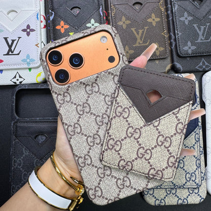 Traditional Love Magsafe Phone Case with Pocket Purse