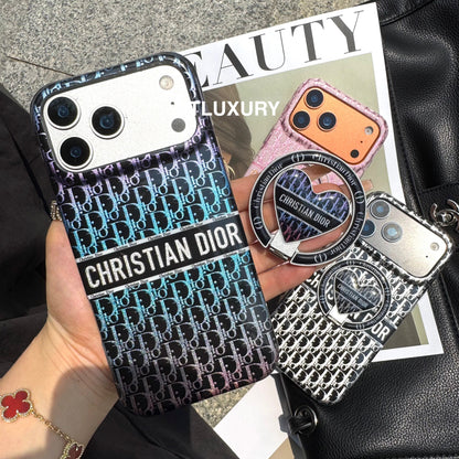 Chameleon Dove Design Magsafe Case with Heart Holder