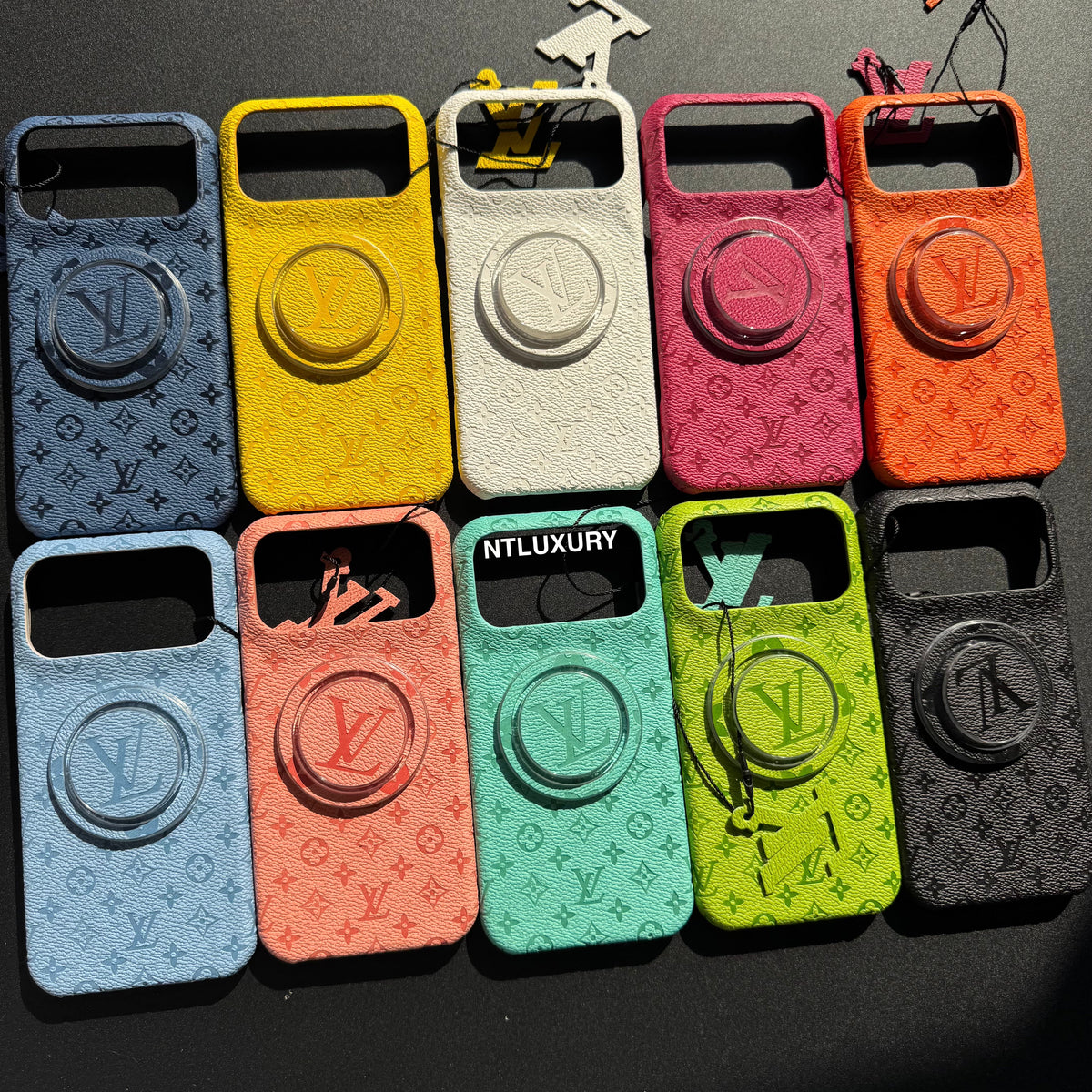 Fancy Colorful Design Phone Case with Magsafe Holder