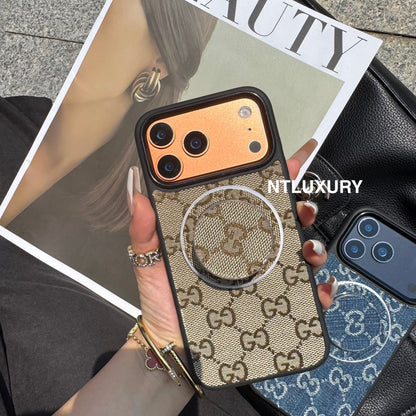 Funda de mezclilla Good Girl para teléfono con MagSafe y soporte MagSafe