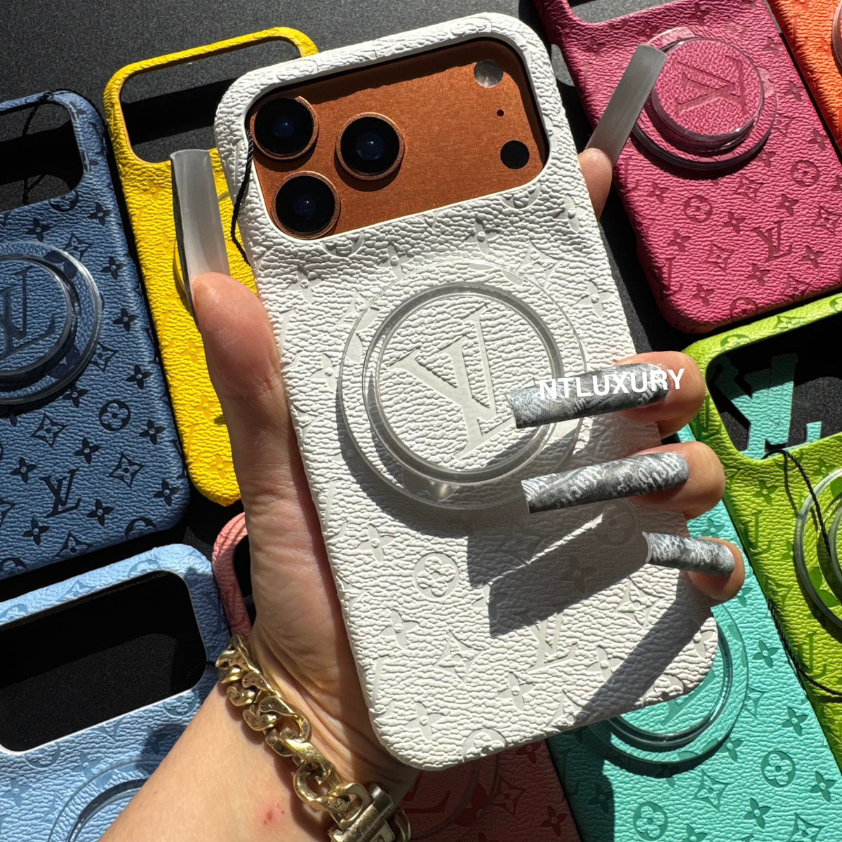 Fancy Colorful Design Phone Case with Magsafe Holder