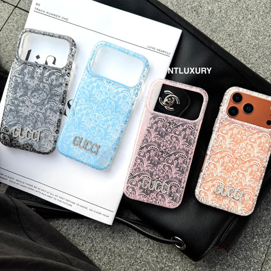 Colorful Transparent Lace Good Phone Case