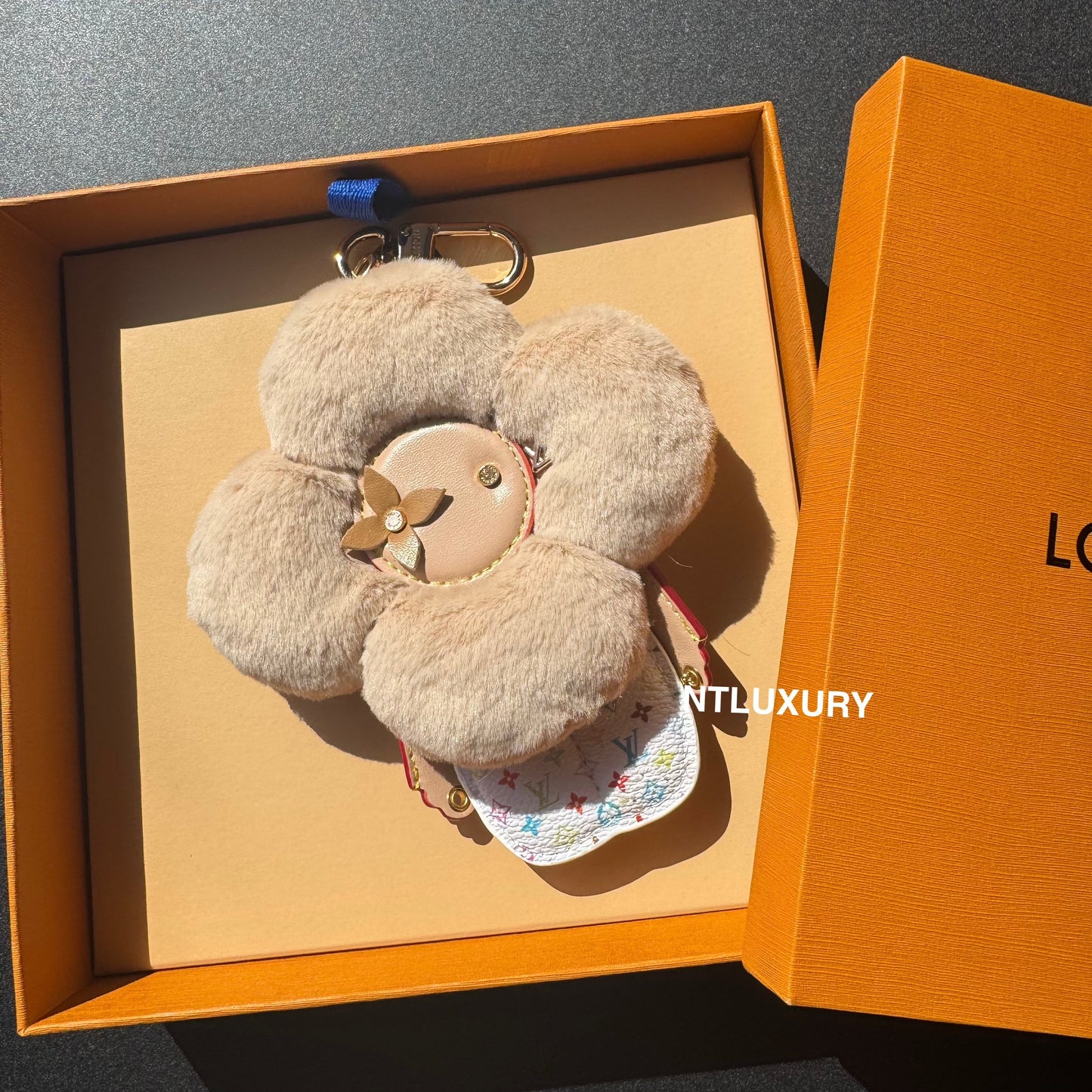 Vivian Love Doll Furry Pendant Key Chain