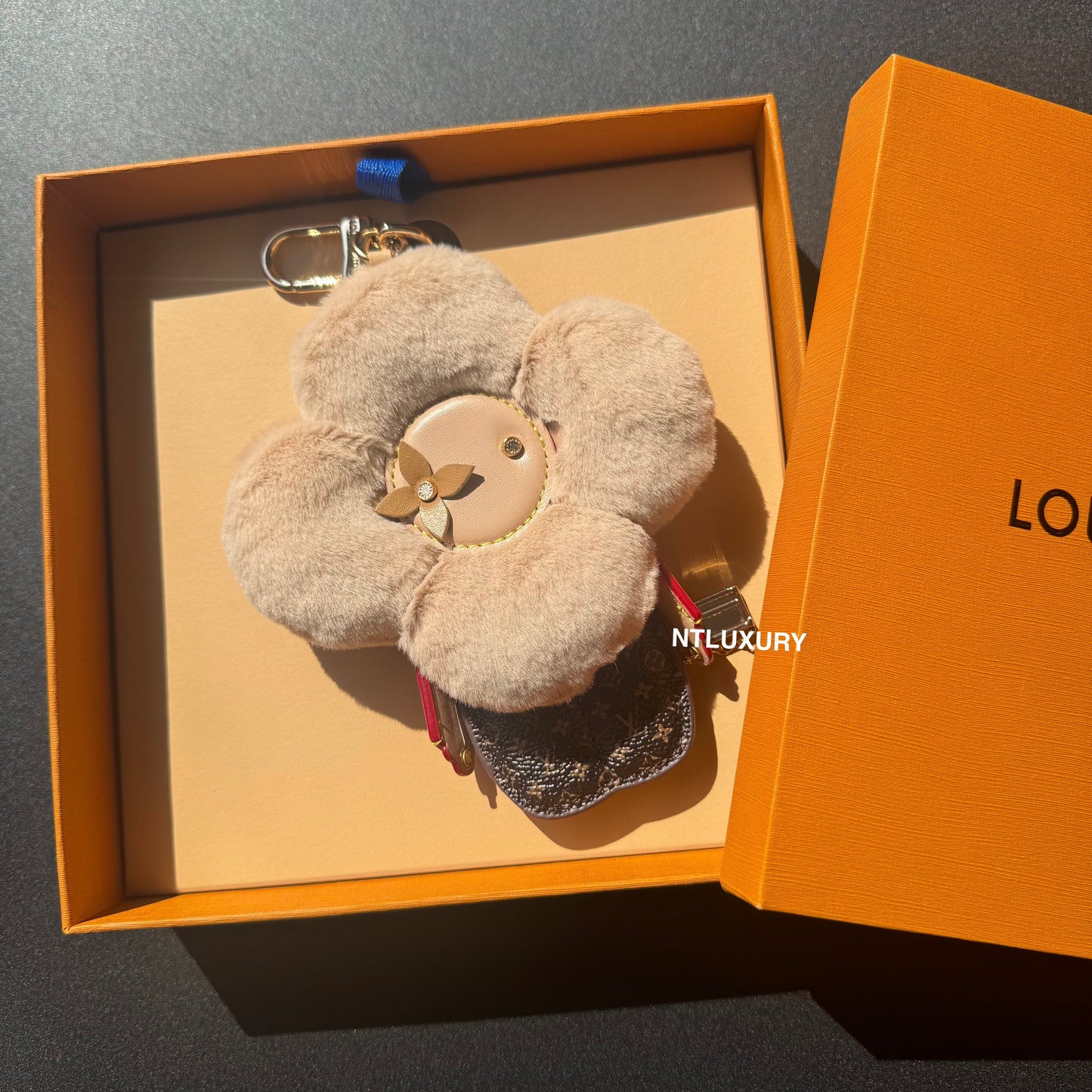 Vivian Love Doll Furry Pendant Key Chain