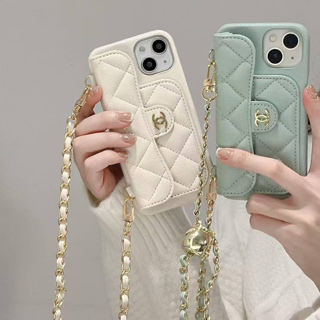 Süße Schafmädchen Design Handyhülle mit Kette