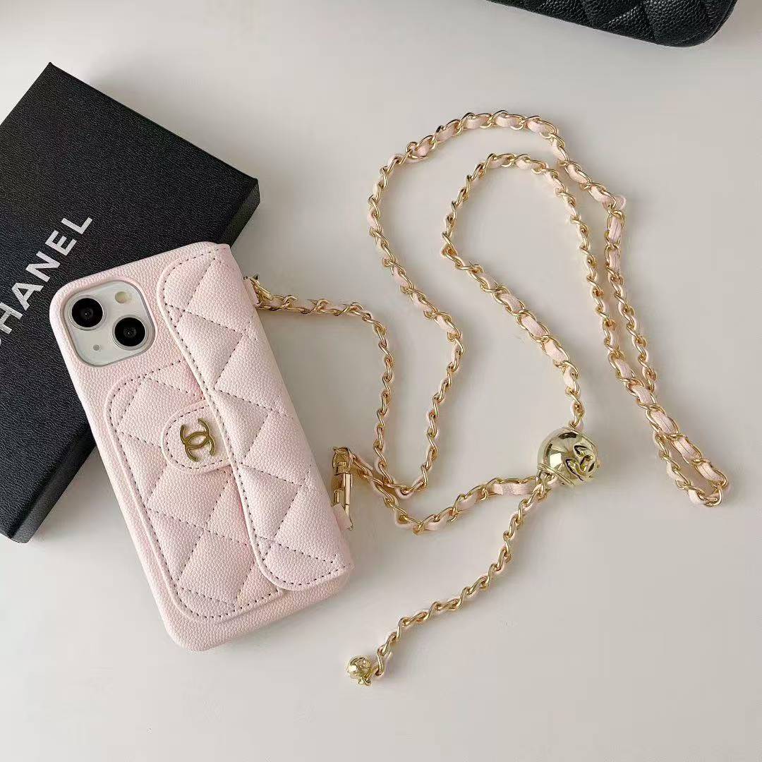 Süße Schafmädchen Design Handyhülle mit Kette