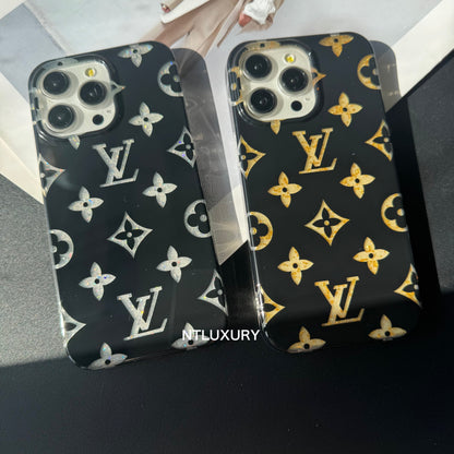 Cover per iPhone Amore Oro Argento
