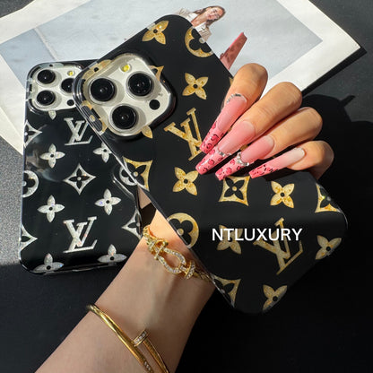 Cover per iPhone Amore Oro Argento