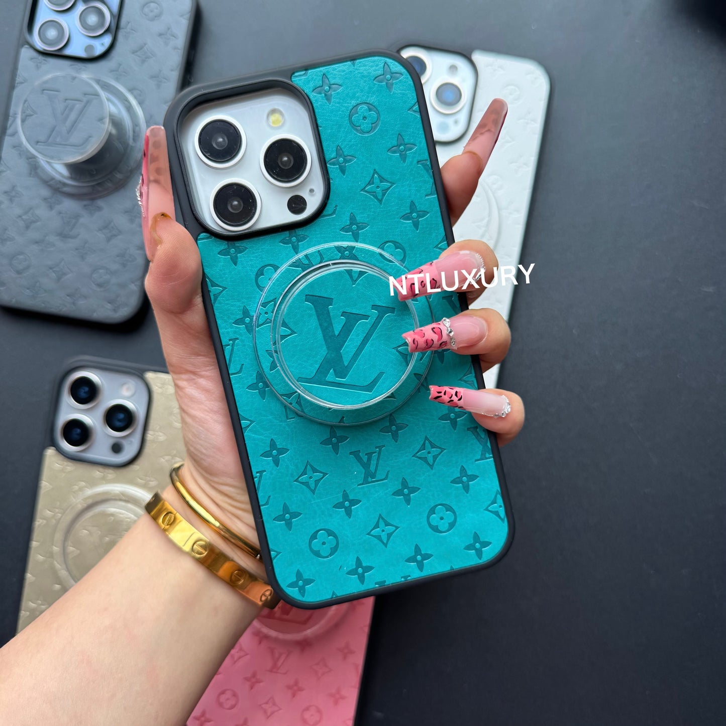 Unique Press Love iPhone Case with Magsafe Holder
