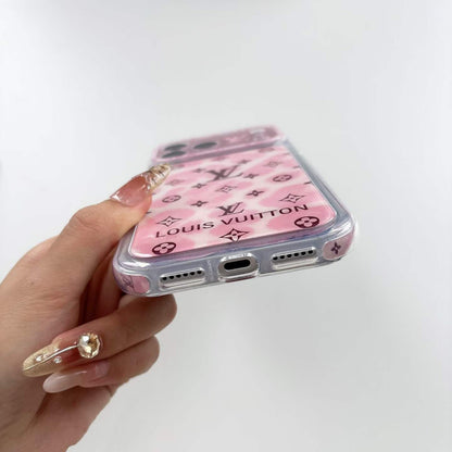 Pink Love Dots Design Fancy Phone Case