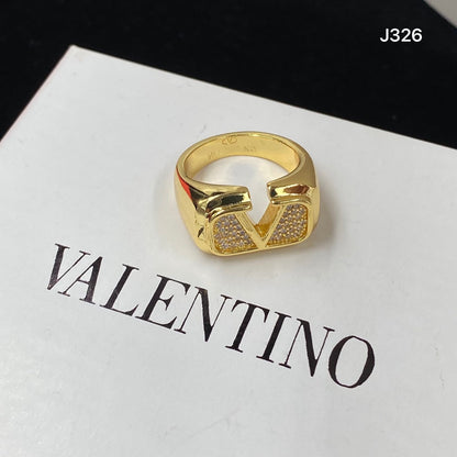 Anello con logo diamante