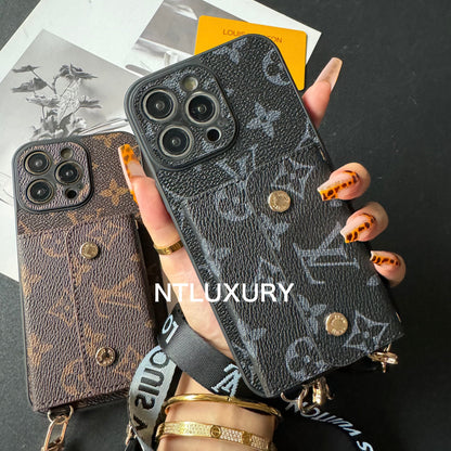 Funda para iPhone Found Love con bolso y rayas (juego de 3)