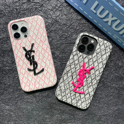 Custodia per telefono Yes Black Pink per iPhone
