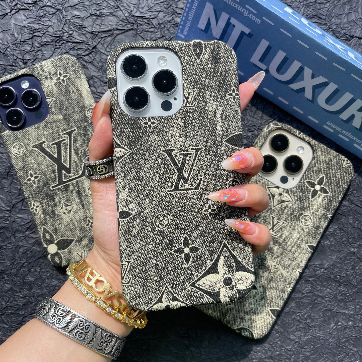 Black Cowboy Love Phone Case For iPhone