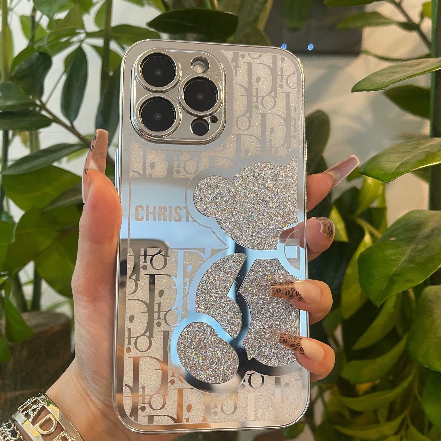 Mirror Bear Phonecase- *ONCE RECEIVED, REMOVE THE PLASTIC LAYER*