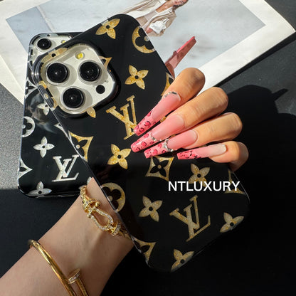 Cover per iPhone Amore Oro Argento