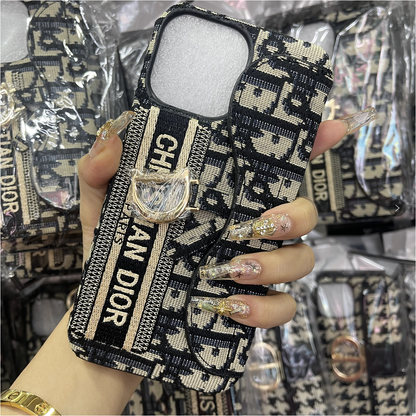 Funda floral para iPhone con estampado OO