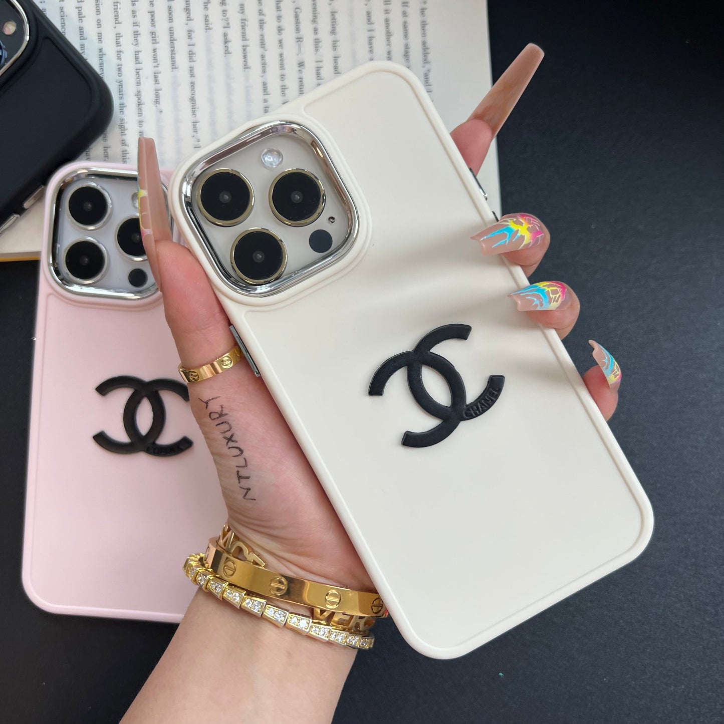 Lovely C Girl Design Phone Case For iPhone