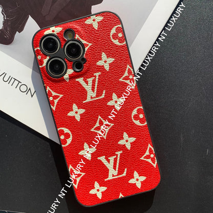 Funda roja tradicional para teléfono