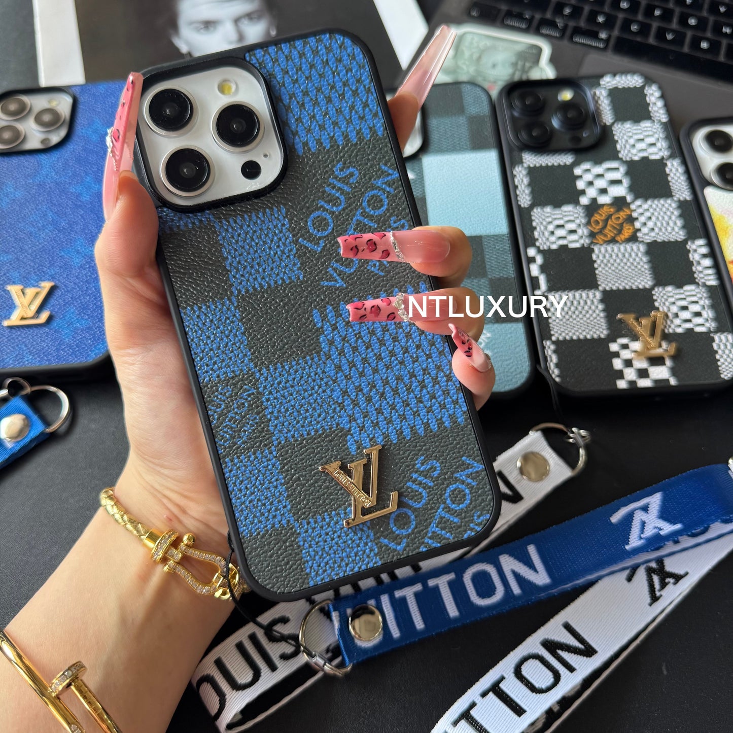 Only Love Design iPhone Case With Strap