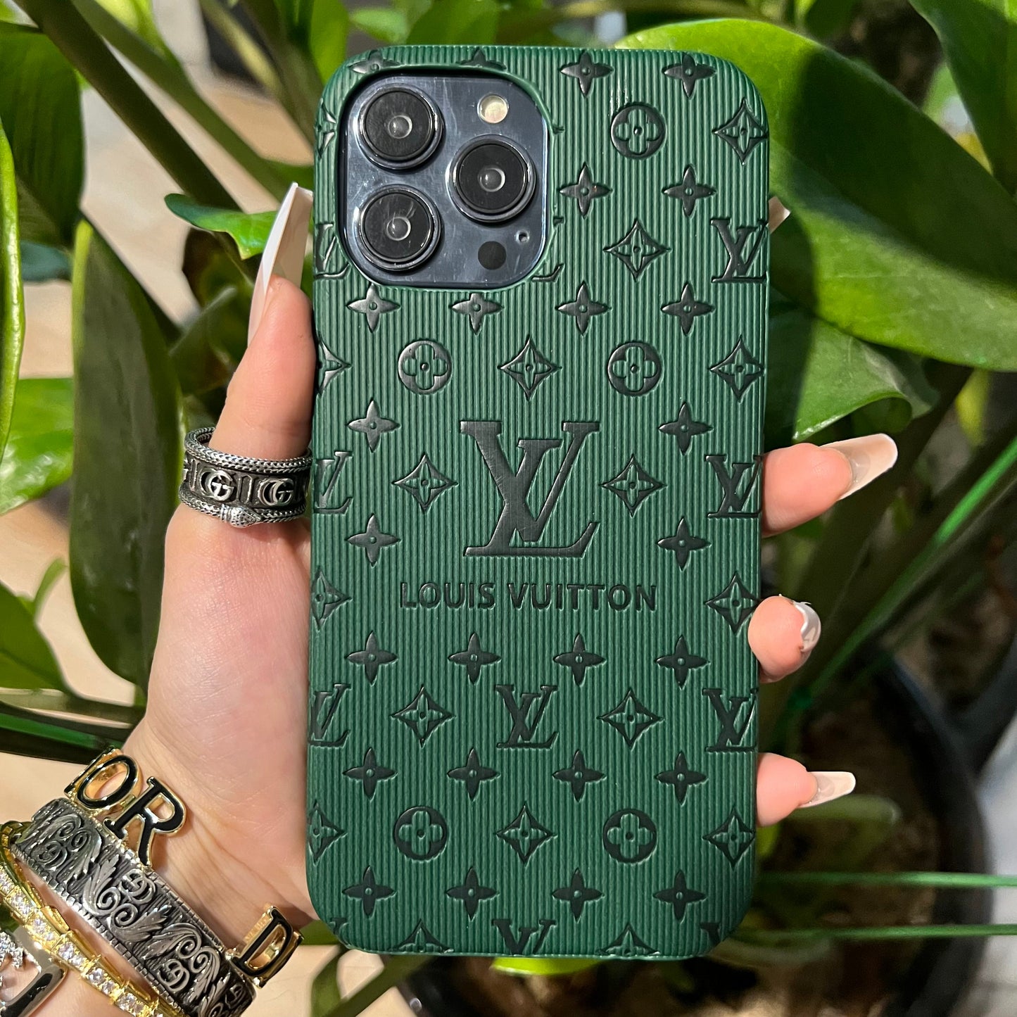 Colorful Love Samsung Case (Green)