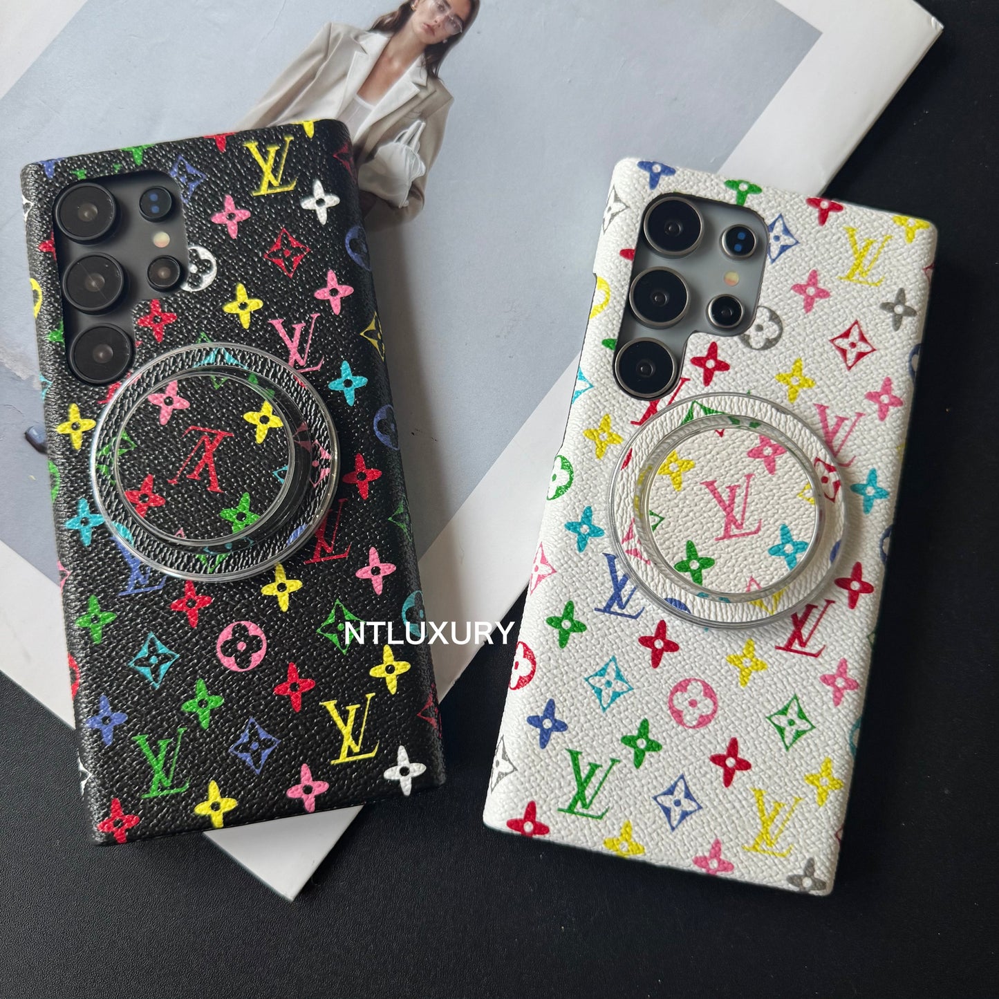 Traditional Love Samsung Case with MagSafe Holder (Small Love)