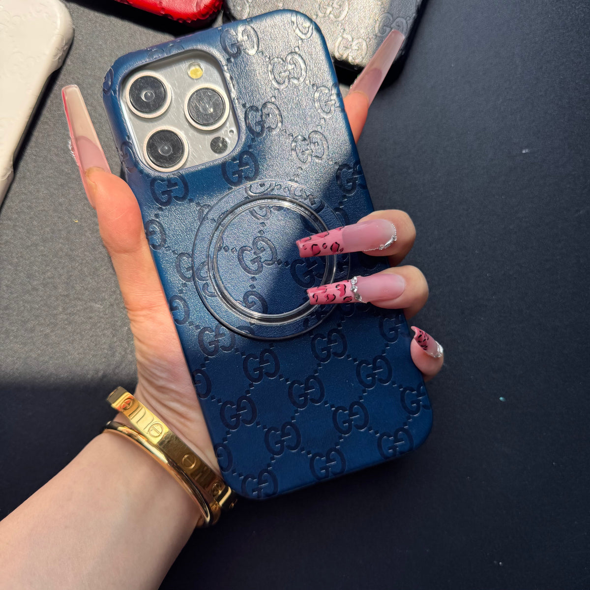 Coque iPhone "Full Press Love" avec support MagSafe