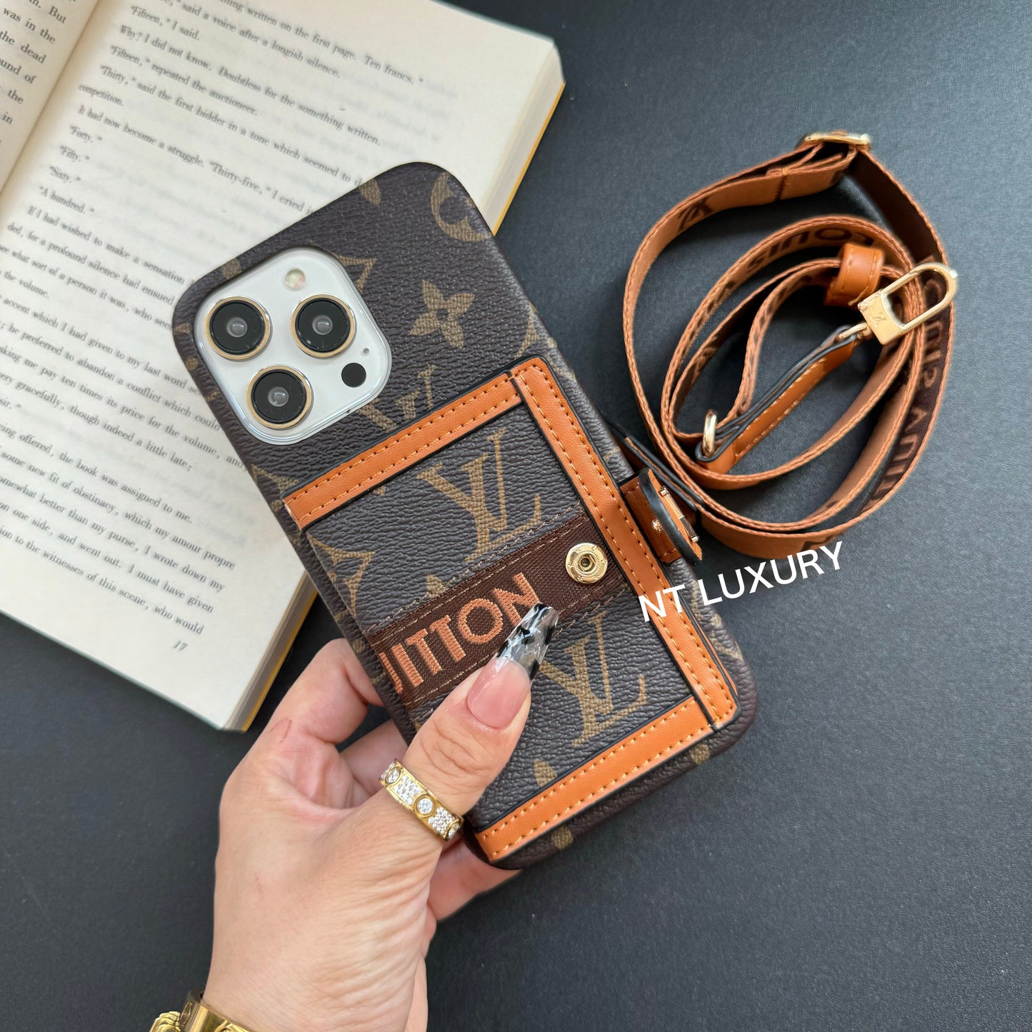 Traditional Cute Purse With Rope For Samsung (3 Pieces)