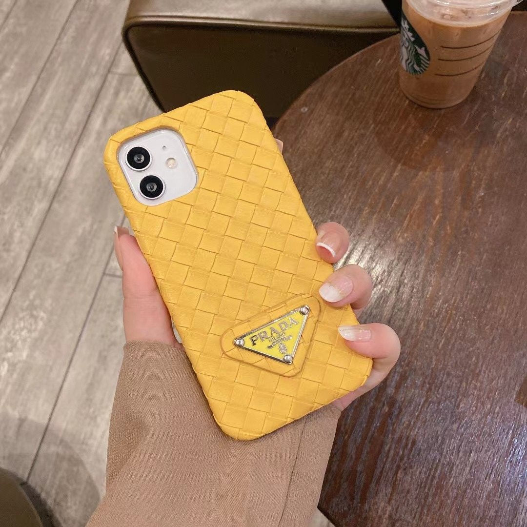 Knitted Printed Phone Case For iPhone