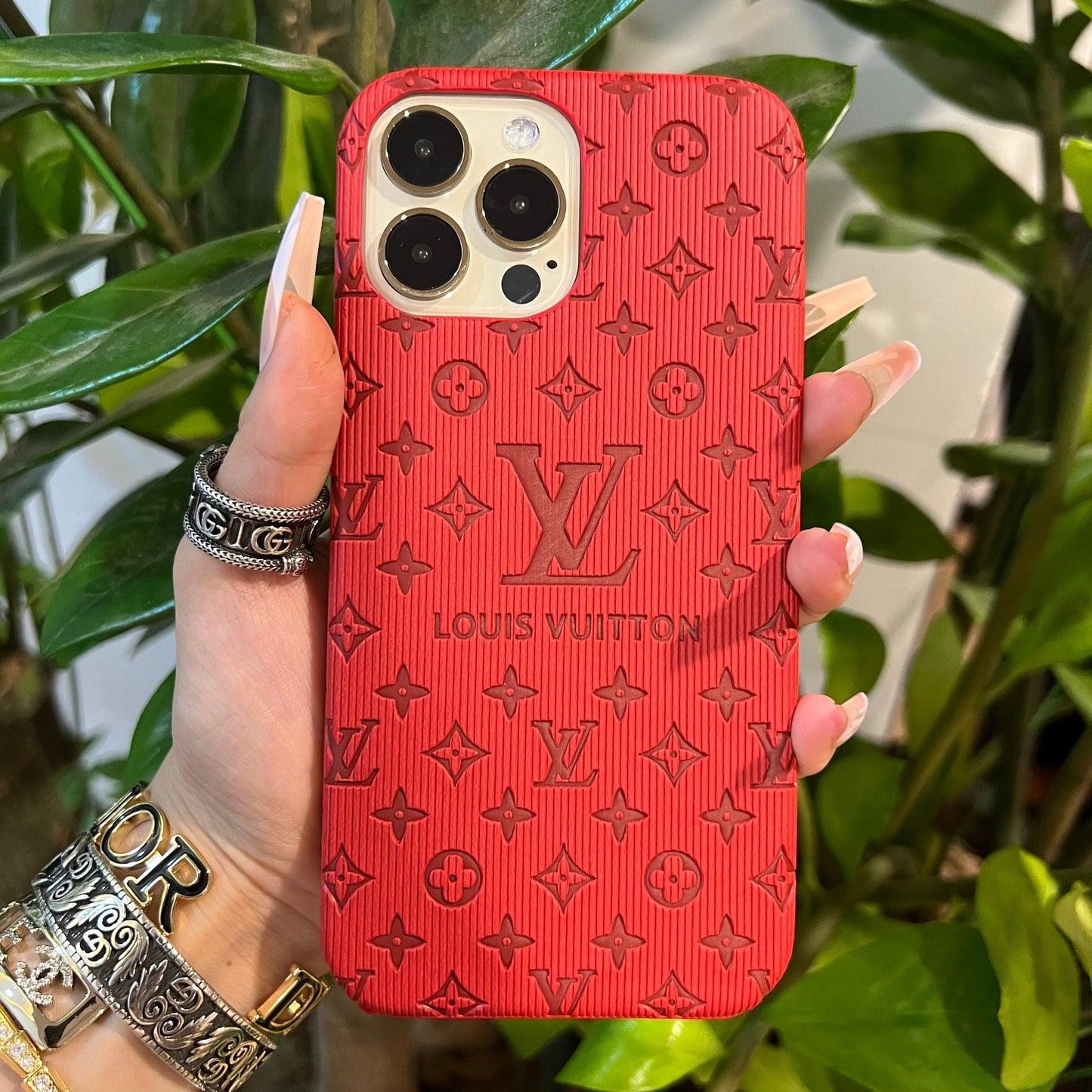 Colorful Love Samsung Case (Red)