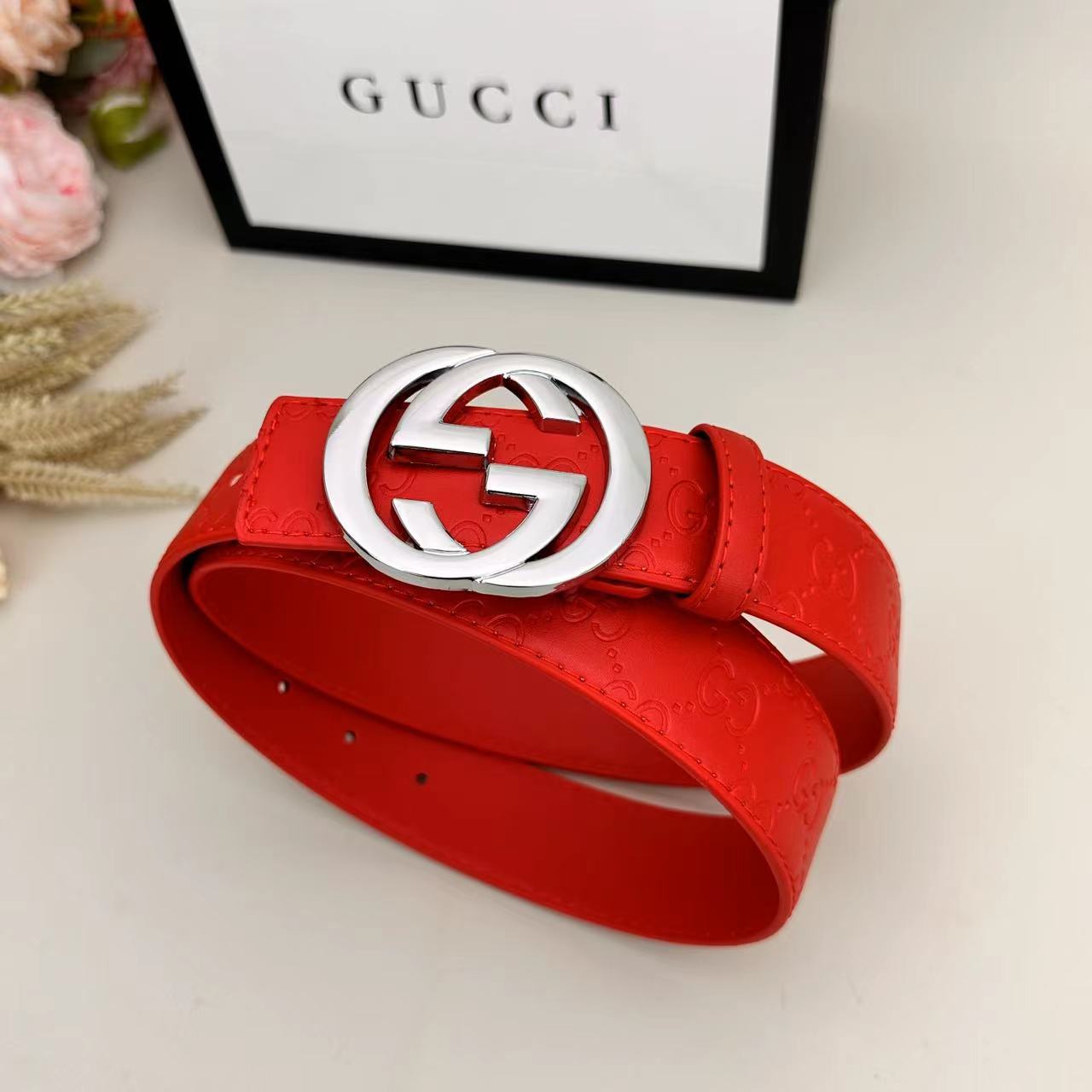 Classic Colored Good Belt (Silver Buckle)