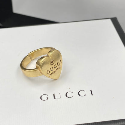 Bague Cœur Ouvert Vintage