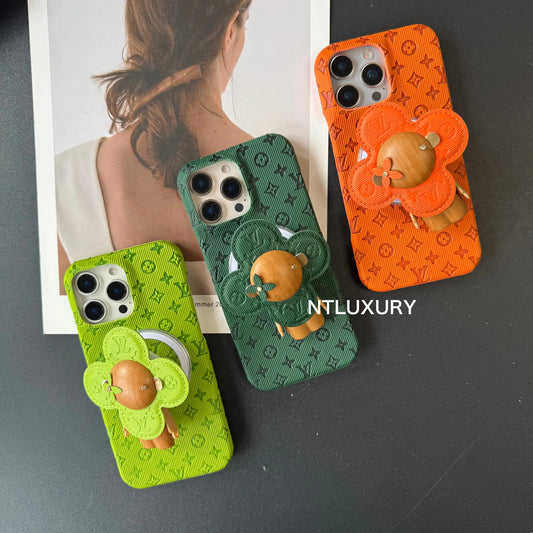 Coque iPhone Colorful Love avec support MagSafe