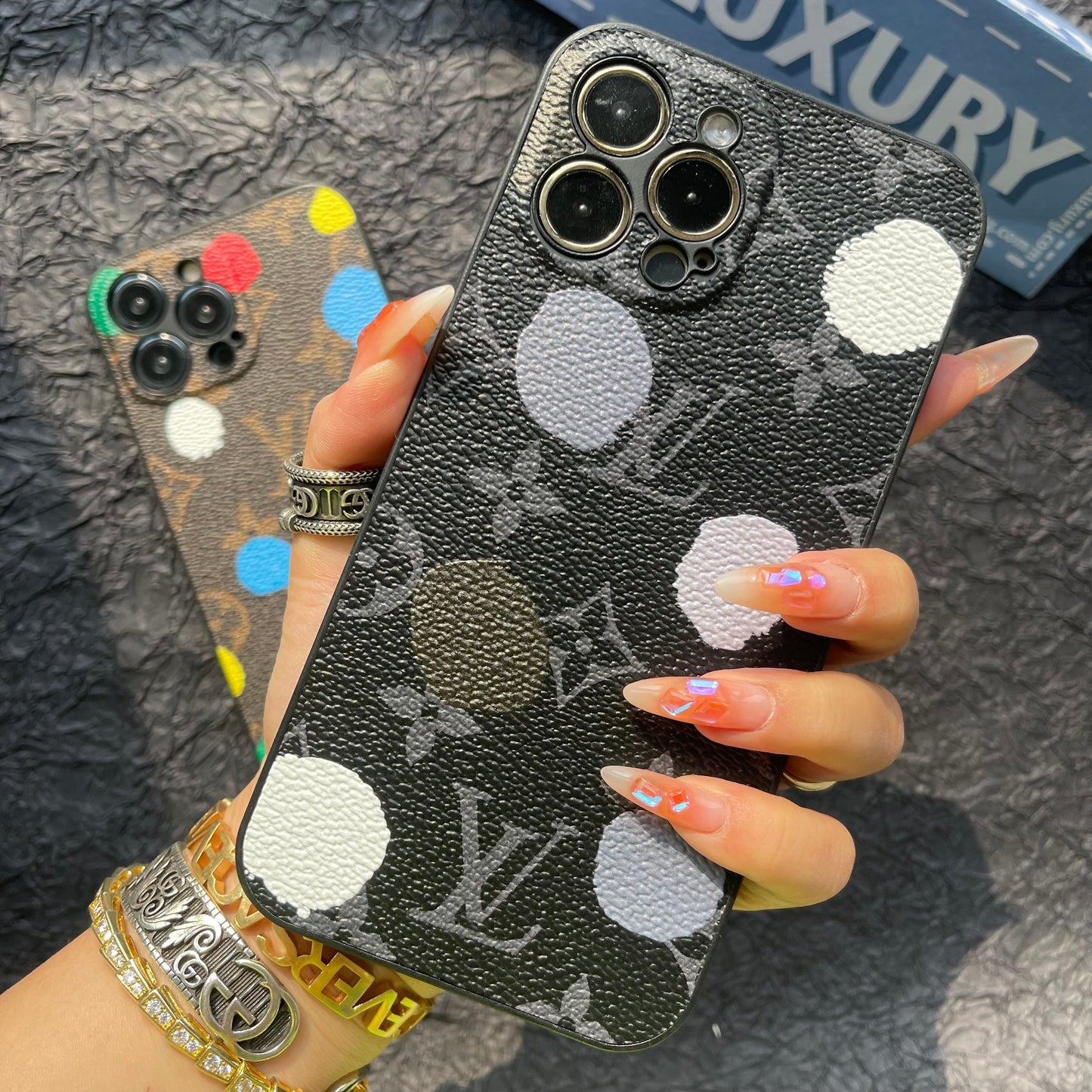 Yayoi Kusama Dots Love Phone Case For iPhone