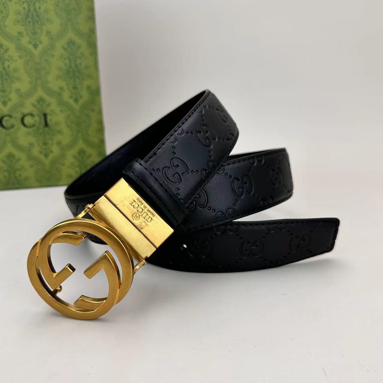 Circle Design Good Belt (Black)