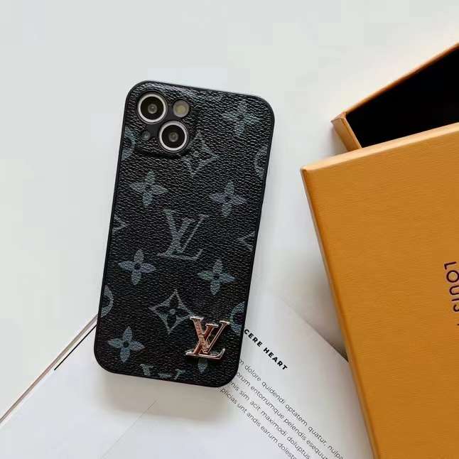 Black Love Phone Case With Camera Protection