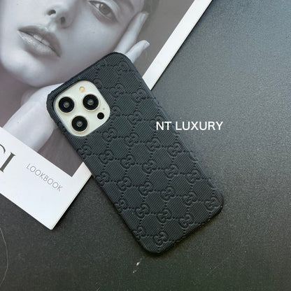Cover colorata per telefono con design completo e curato (Nero)