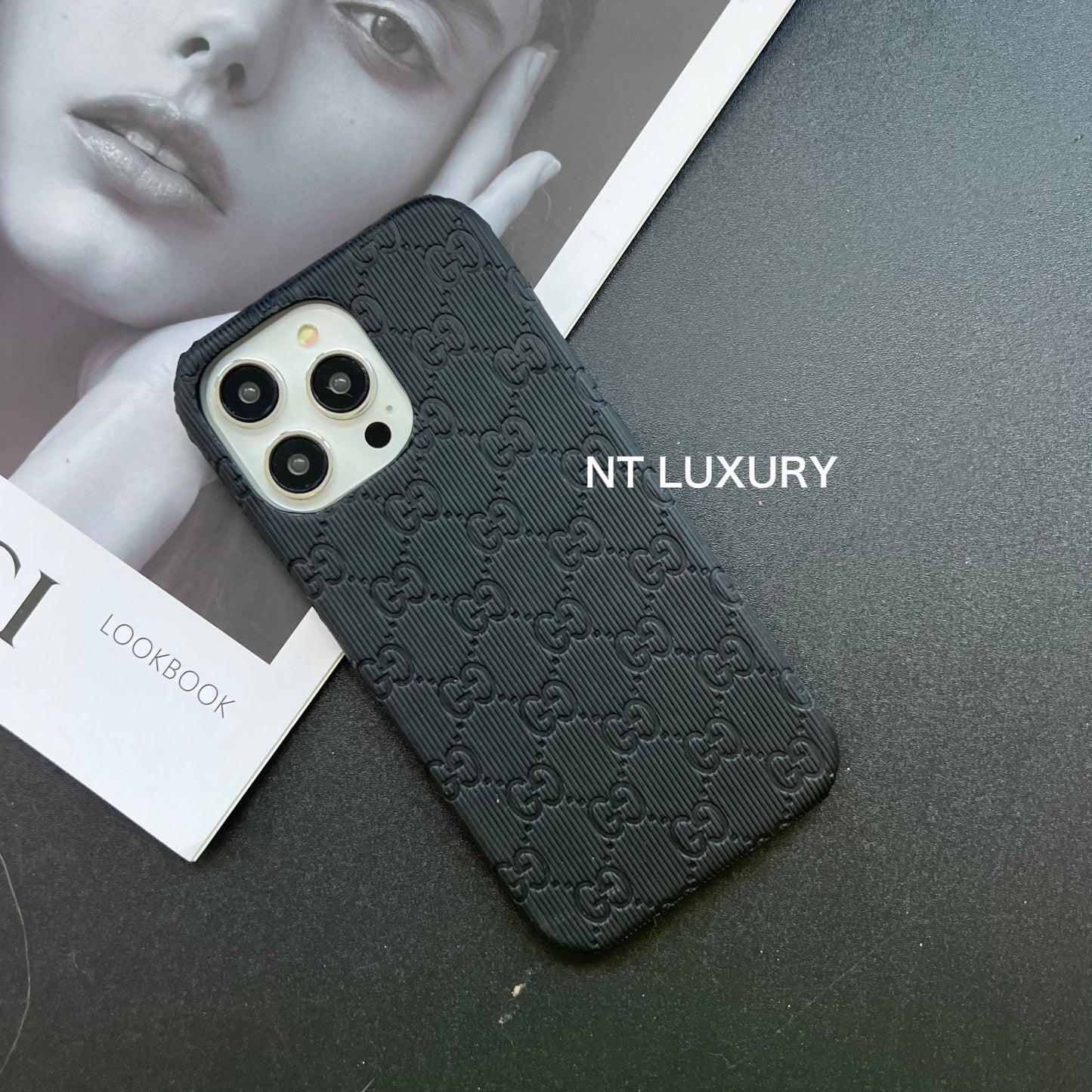 Colorful Full Good Design Phone Case (Black)