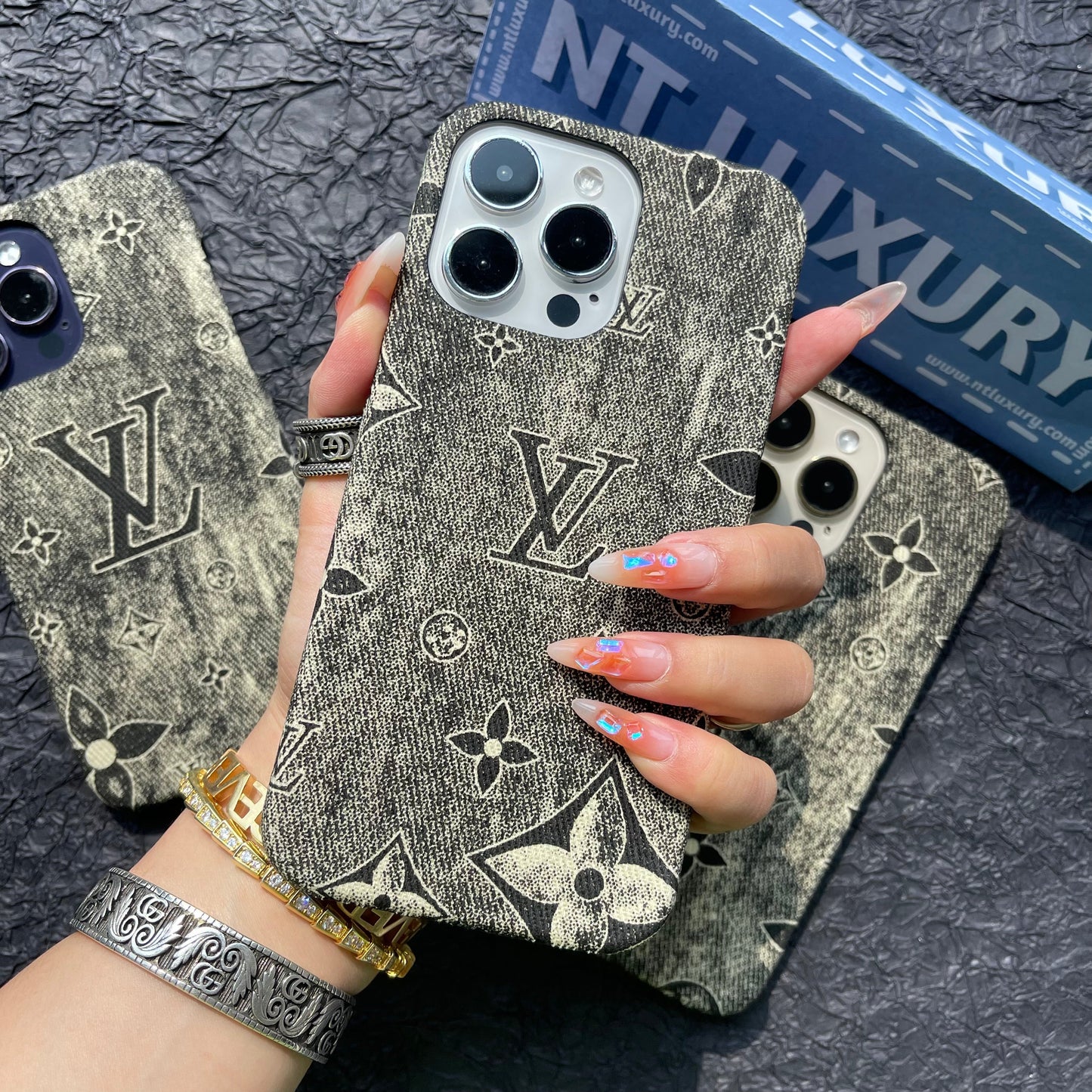 Black Cowboy Love Phone Case For iPhone