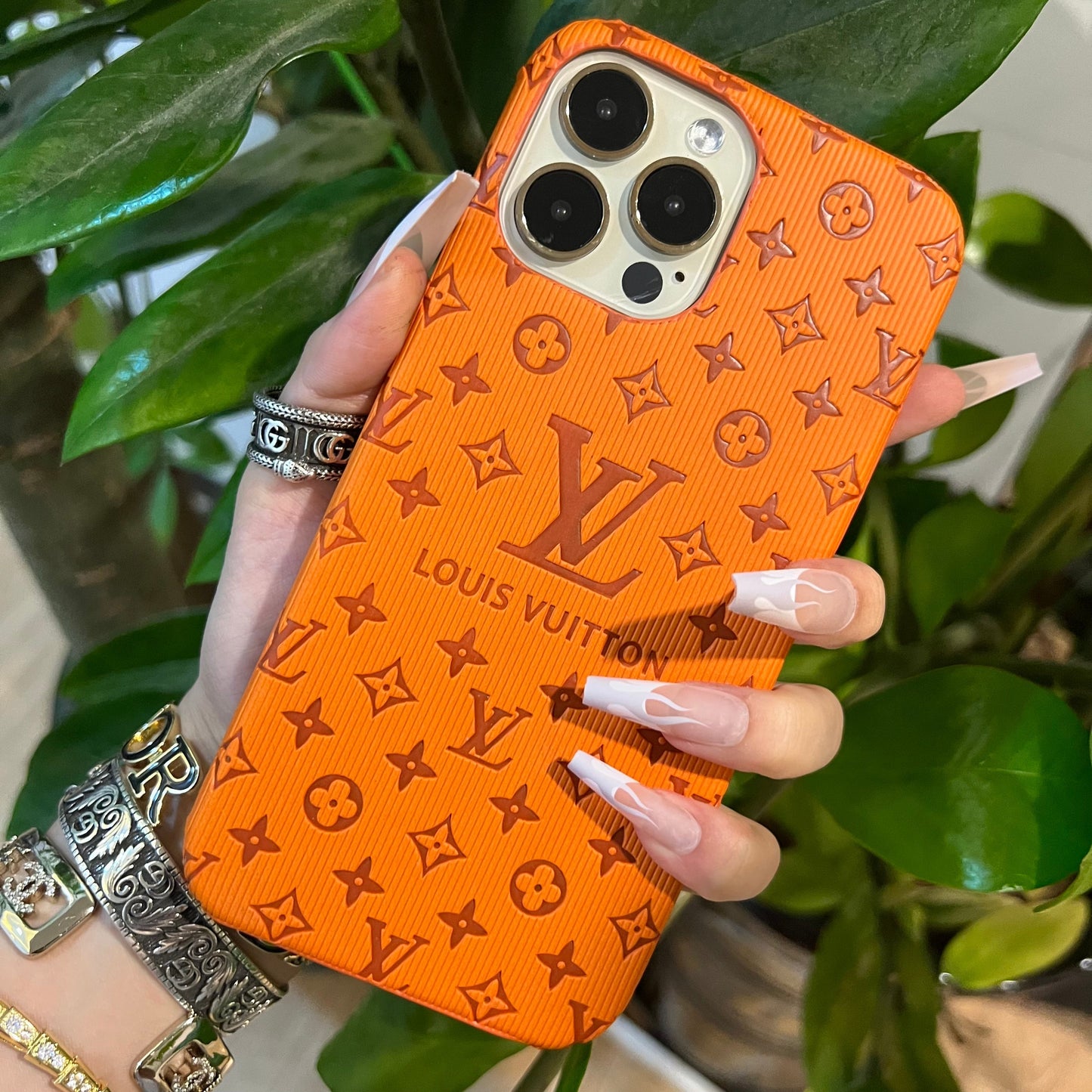 Colorful Love Samsung Case (Orange)