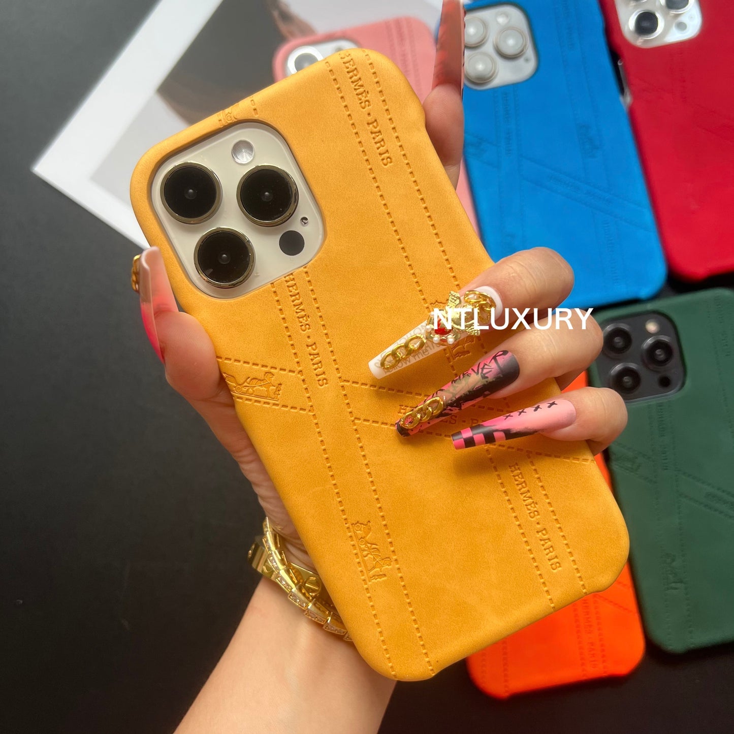 Colorful H Design Phone Case