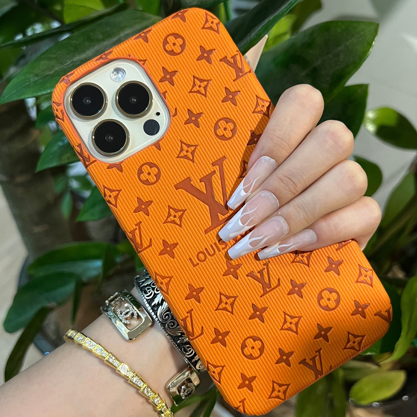 Colorful Love Samsung Case (Orange)
