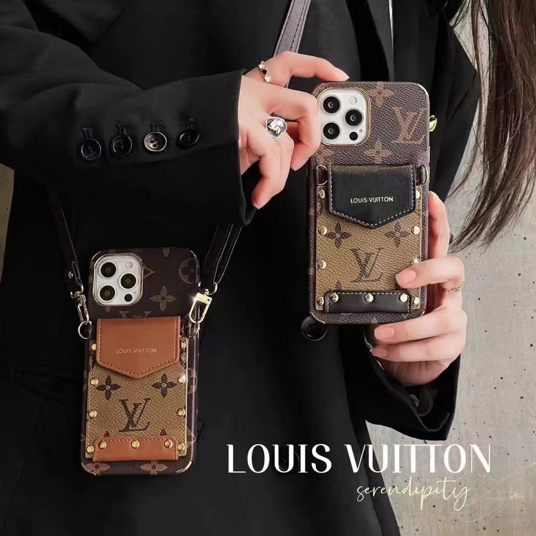 Extravagant Luxury Phone Case with Rope