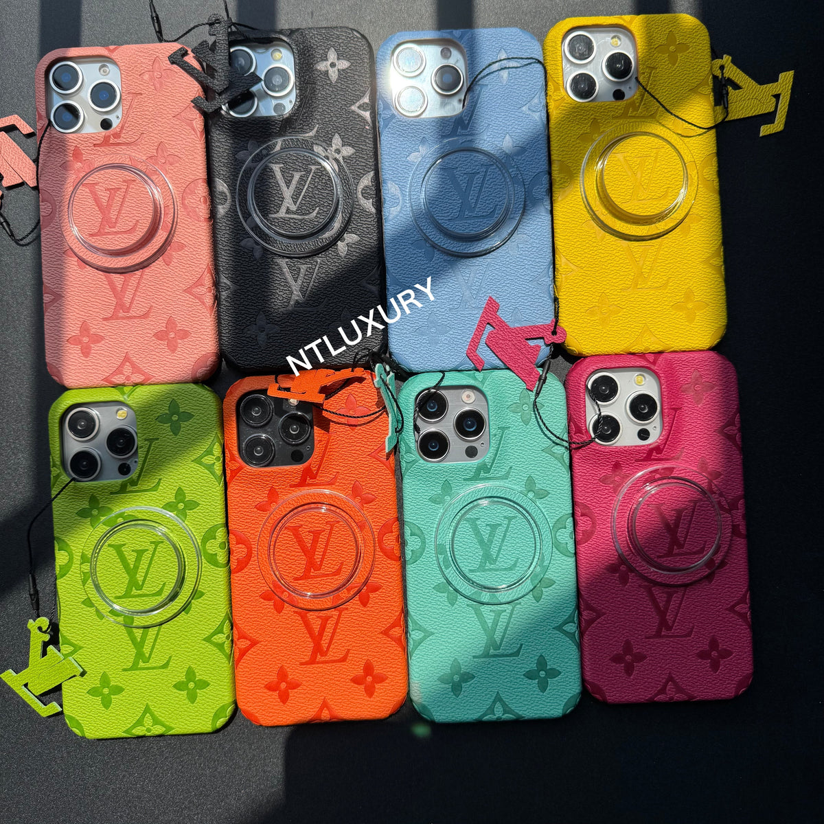 Rainbow Love iPhone Case with Magsafe Holder (Magsafe Case)