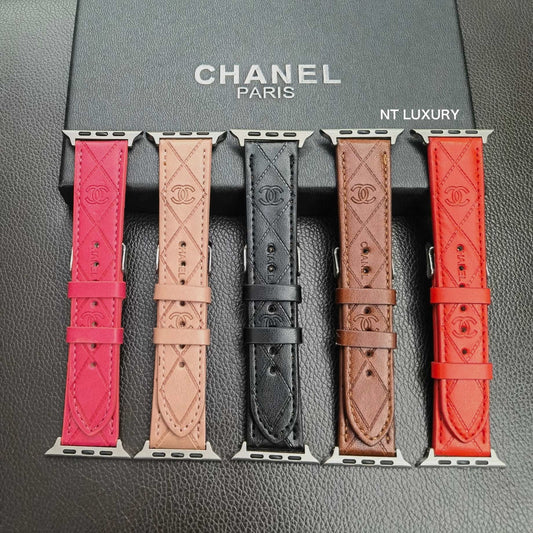 Faux Leather Cute Watchband For iWatch
