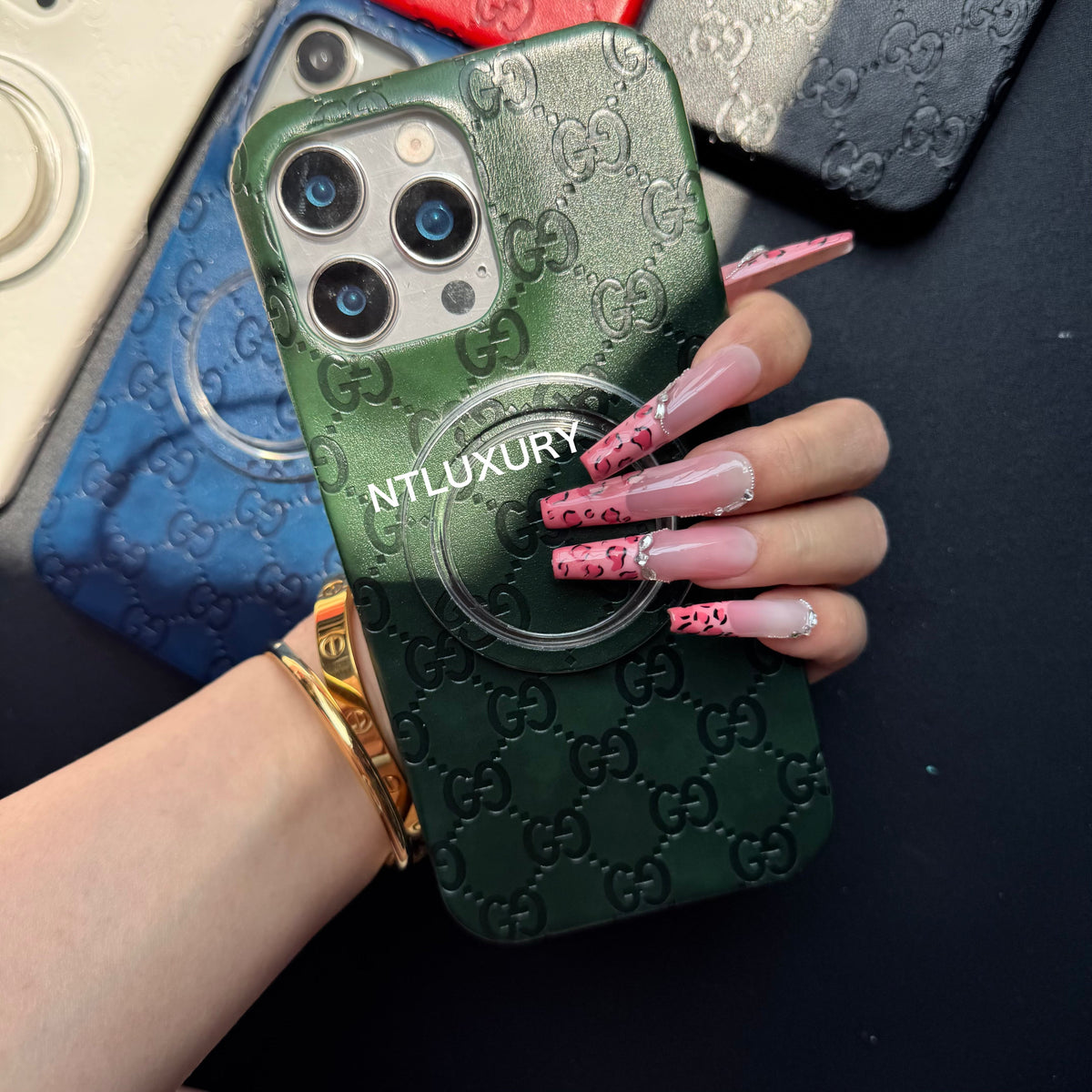 Coque iPhone "Full Press Love" avec support MagSafe