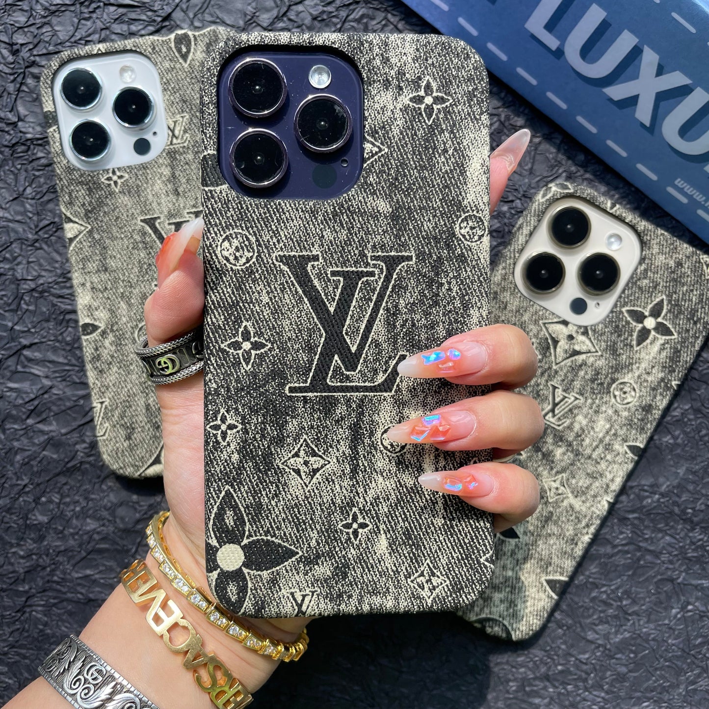 Black Cowboy Love Phone Case For iPhone